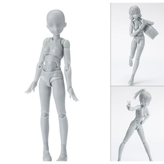 S.H.Figuarts SHF 女性素體 校園生活 School Life Edition DX 灰色版