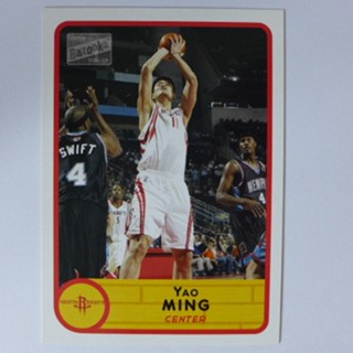 ~Yao Ming.姚明~名人堂/移動長城/小巨人 2003年TOPPS BAZOOKA.NBA籃球卡