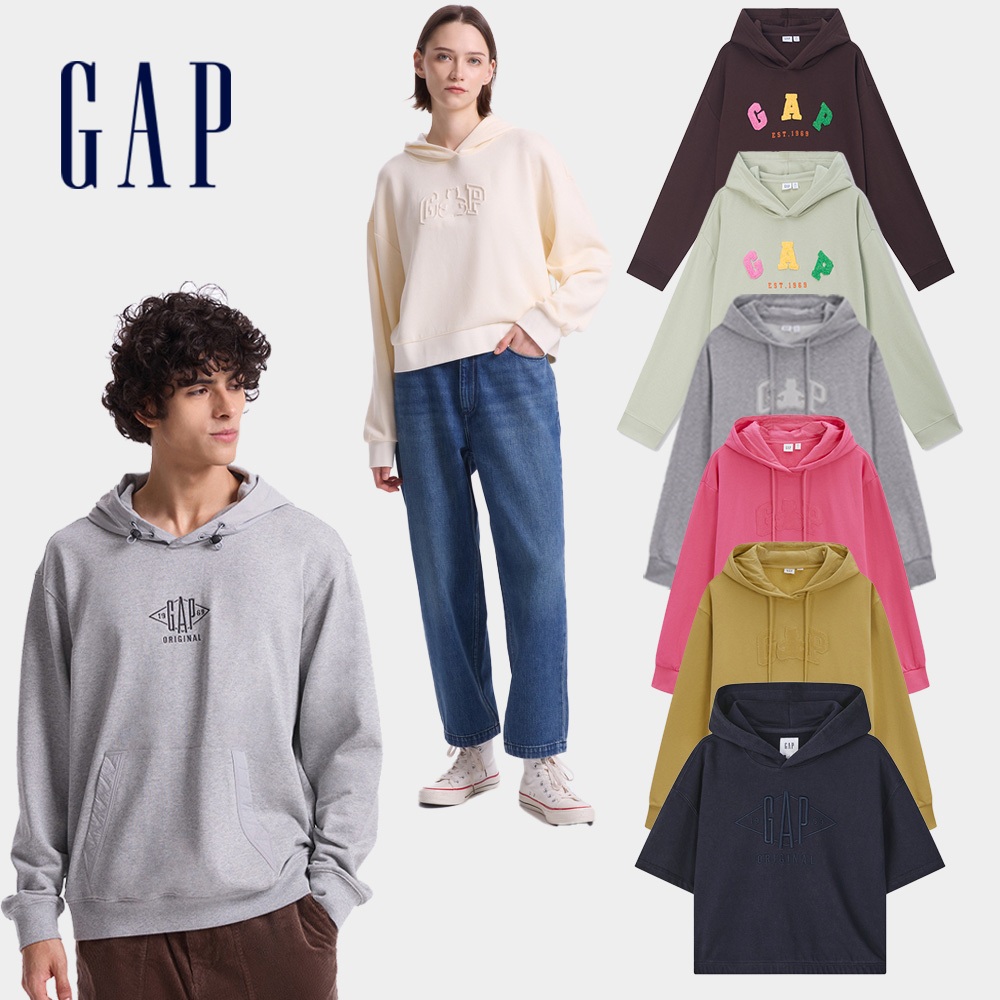 Gap 男女裝 Logo刺繡/小熊帽T-多款任選(613336&640312&637163&636659&874526)