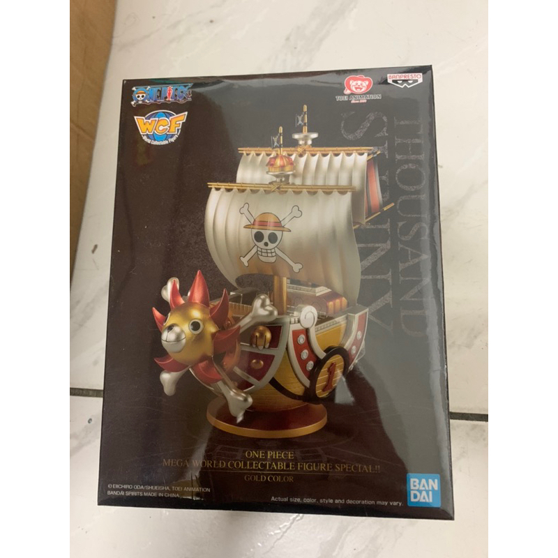 航海王MEGA WCF 千陽號 金色特別版
