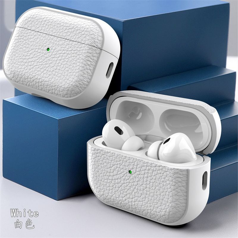 Airpodspro2保護殼 三代蘋果Airpods3純色防摔藍牙耳機殼4代保護套 純色耳機保護套