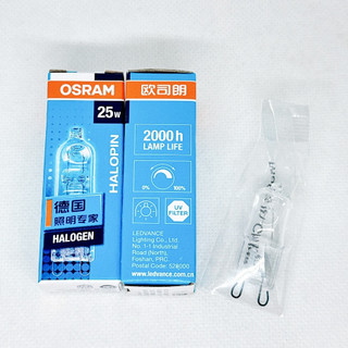 OSRAM 歐司朗 Holopin G9 25W 220V 燈泡 66825 透明 可調光