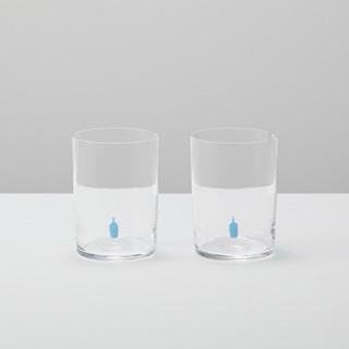 現貨+預購 日本製 BLUE BOTTLE 藍瓶 Common聯名玻璃杯 2入 350ml(日本代購）