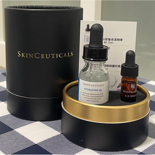 【Skin Ceuticals修麗可】維他命B5密集保濕精華15ml+ 超濃度CE緊緻修護抗氧化精華4ml