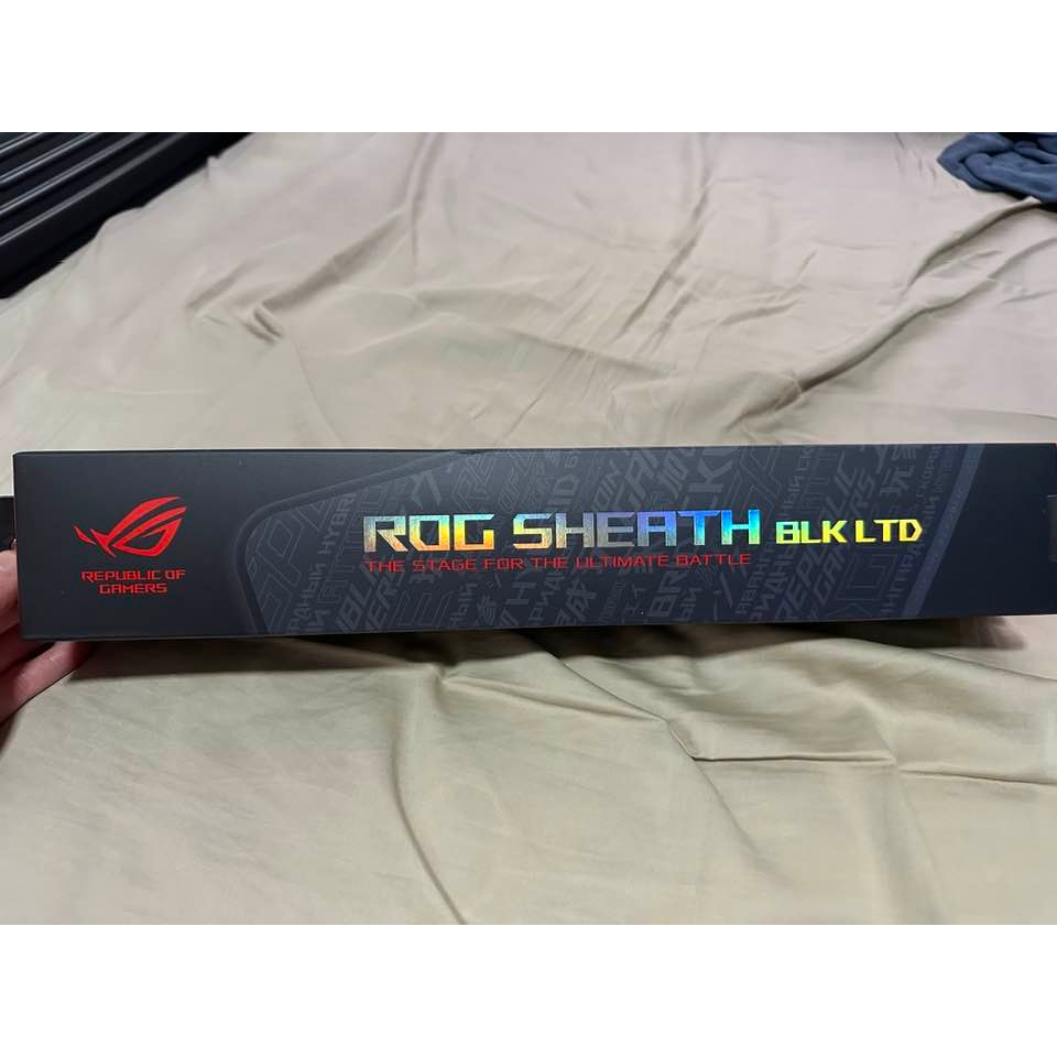 全新品 ASUS 華碩 ROG SHEATH BLK 桌面 電競滑鼠墊