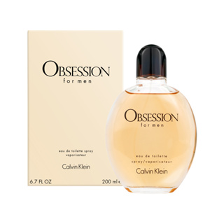 CALVIN KLEIN凱文克萊 CK OBSESSION迷戀經典男性淡香水(200ml)【Try it】