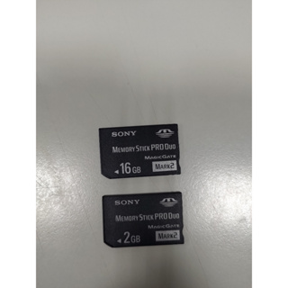 SONY 老數位相機 二手 記憶卡 MemoryStick Duo/ MemoryStick PRO DUO