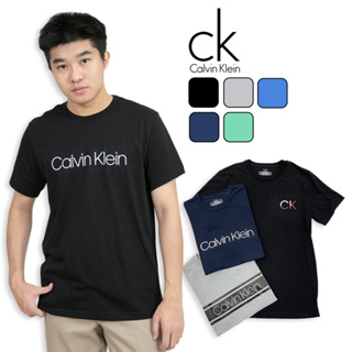 Calvin Klein 短T 現貨 男款 簡約英文字 T恤 短袖 素T CK 上衣 觸感佳 #8935