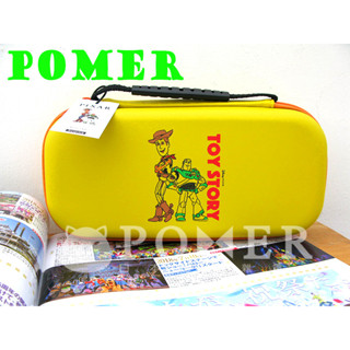☆POMER☆日本迪士尼絕版正品 玩具總動員 胡迪 巴斯光年 Switch 遊戲機 收納包 保護包 硬殼包 主機包 防摔