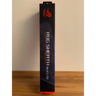 ASUS 華碩 ROG Sheath BLK LTD 專業電競鼠墊、超大型電競滑鼠墊、超長型滑鼠墊、質感滑鼠墊