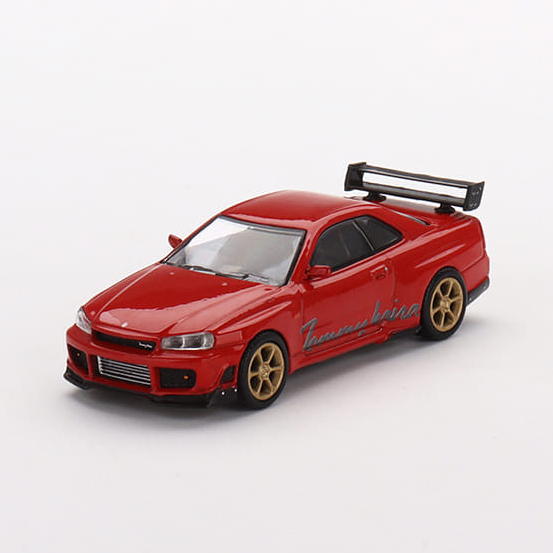 [玩三工作室] 送膠盒 MINI GT #543 Nissan Skyline GT-R R34 Tommykaira