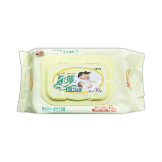 麗莎濕紙巾70抽 嬰兒潔膚柔濕巾(有蓋款)