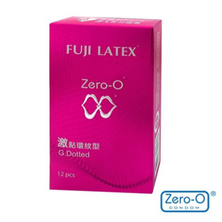 零零 ZERO-O衛生套 浮粒型/激點環紋型(12入/盒) 保險套