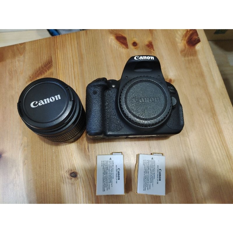 canon eos 700d, canon 700d二手單眼數位相機，含18-55鏡頭