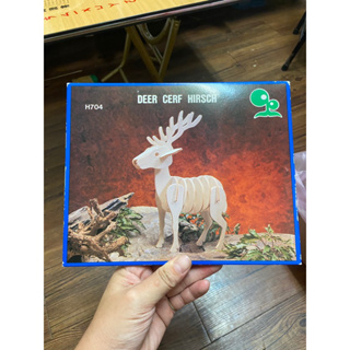 全新3D木質立體拼圖 舊款鹿 Deer (誠可議）