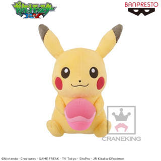 皮卡丘 日本 娃娃 享受美食 HQ絨毛玩偶 寶可夢 Pokémon 神奇寶貝 BANPRESTO 日本空運 景品 禮物