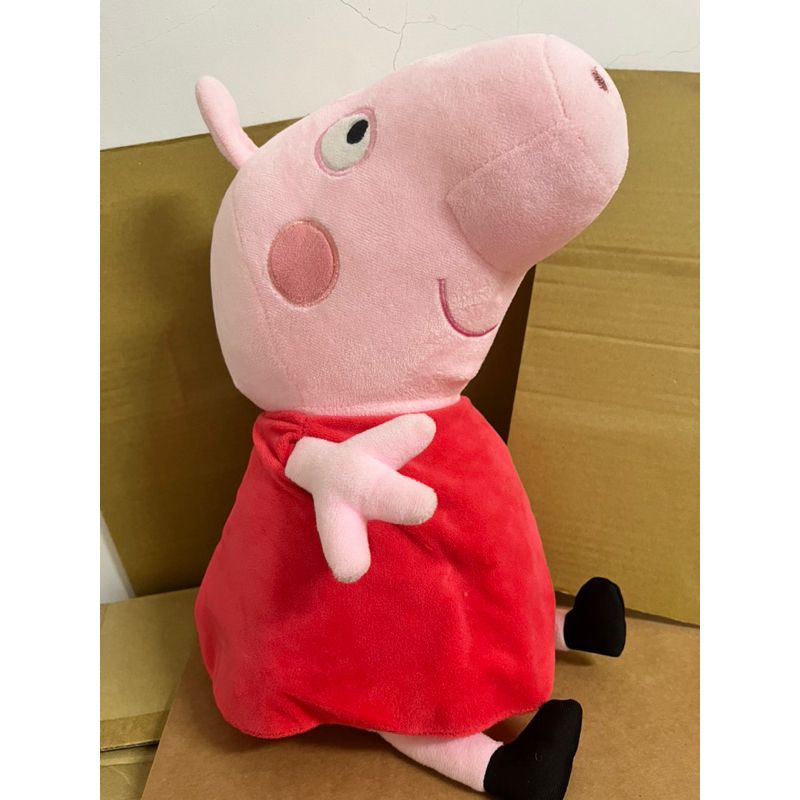 Peppa pig 粉紅豬小妹 佩佩豬娃娃 毛絨娃娃 12寸 現貨