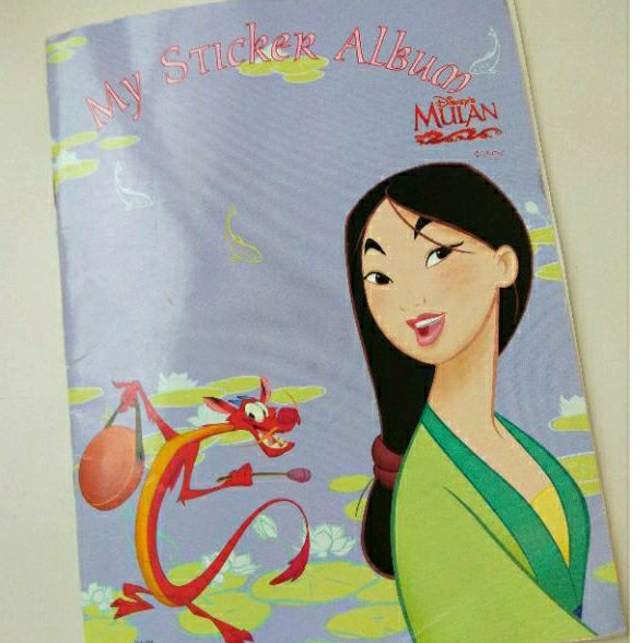 【卡通】Sticker Album：（美少女戰士 + 寶可夢/神奇寶貝 + 迪士尼）貼紙（本/冊）