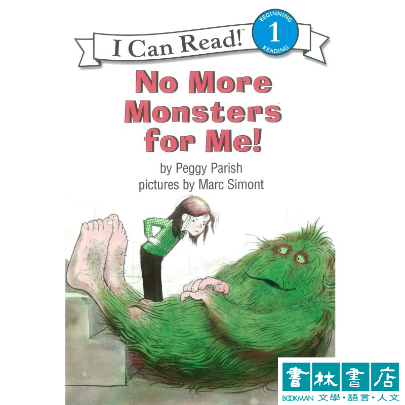 An I Can Read Book Level 1: No More Monsters for Me 入門讀本