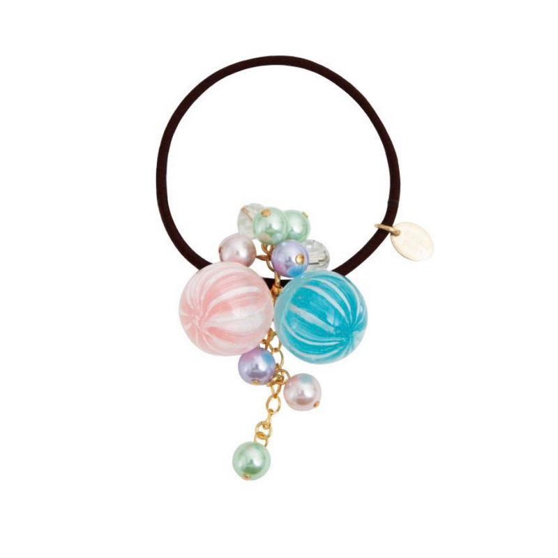 現貨🇯🇵日本製 Nanaco plus+ 線上限定款 粉紅色 藍色 🍭糖果 🍬糖 髮圈 髮束 髮繩 髮飾 2013