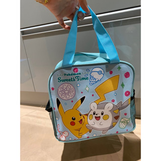 託戈德瑪爾トゲデマル Togedemar皮卡丘ピカチュウPikachu 萬用手提便當袋 午餐袋 （雙邊水壺袋 ）收納袋