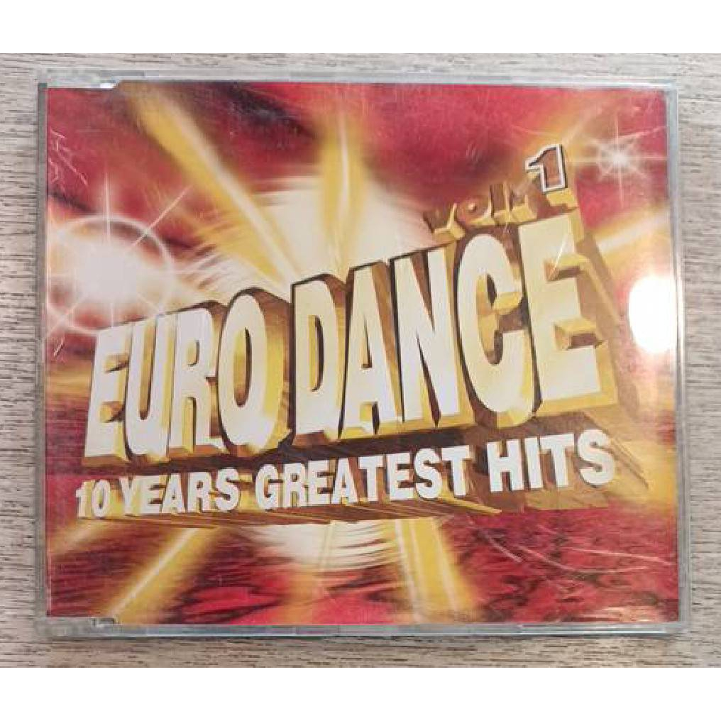 EURO DANCE 10 years greatest hits 轟天舞曲 10年精選 二手CD