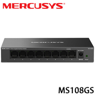 【3CTOWN】含稅 Mercusys 水星 MS108GS 8埠 Gigabit 桌上型交換器 金屬外殼