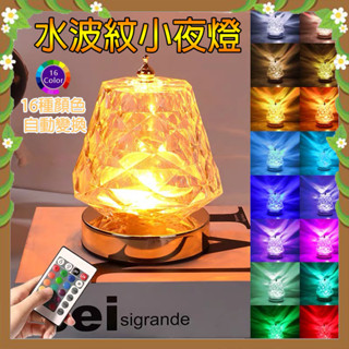 【臺灣24H出貨 免運】水紋燈 投影燈 氛圍燈 （紅外線遙控）小夜燈 床頭燈 氣氛燈 落日燈 派對道具 畢業禮物