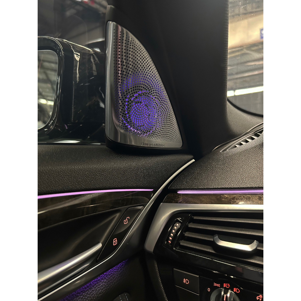 【宗蒼歐系改裝】BMW 寶馬 G30 G31 發光網罩 喇叭氛圍燈 520i 530i 540i