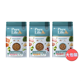 純境 PURE LIFE 貓飼料 凍乾糧/凍乾飼料 全齡貓/幼母貓 雞肉/鮭魚+凍乾 小中大包全品項