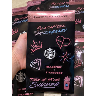星巴克 Starbucks BP貼紙 Black pink 貼紙（未滿99元不出貨）