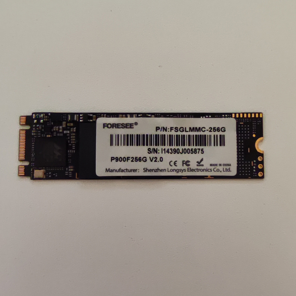 Foresee F900F256G 256G 256GB M.2 SSD 2280 PCIE NVMe 固態硬碟