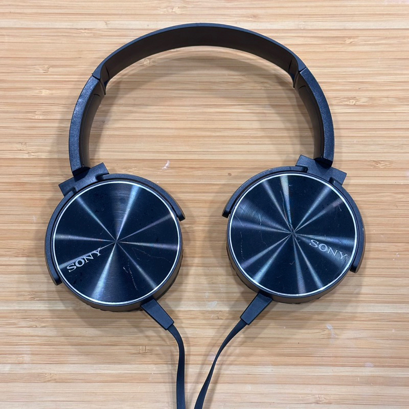 二手sony耳罩式耳機 sony mdr-xb450ap