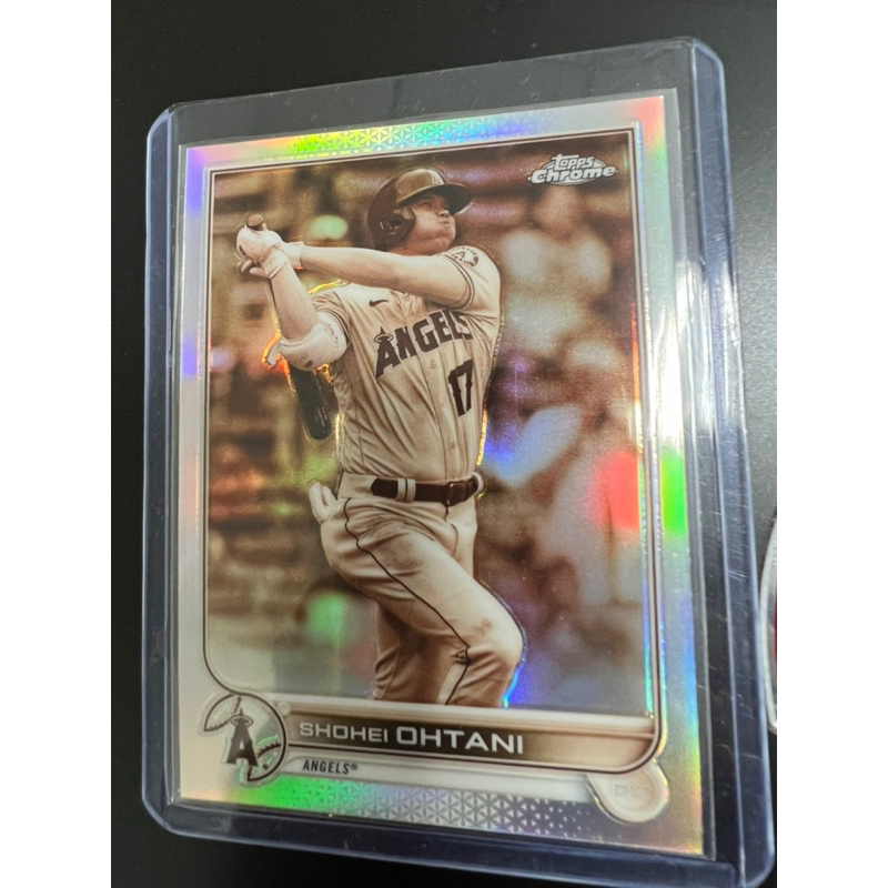 2022 Topps Chrome Shohei Ohtani  大谷翔平 球員卡 金屬色閃卡 稀有