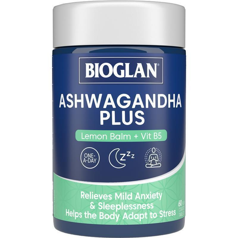 🎐黃小姐的異想世界🎐691-Bioglan Ashwagandha Plus 60 Tablets
