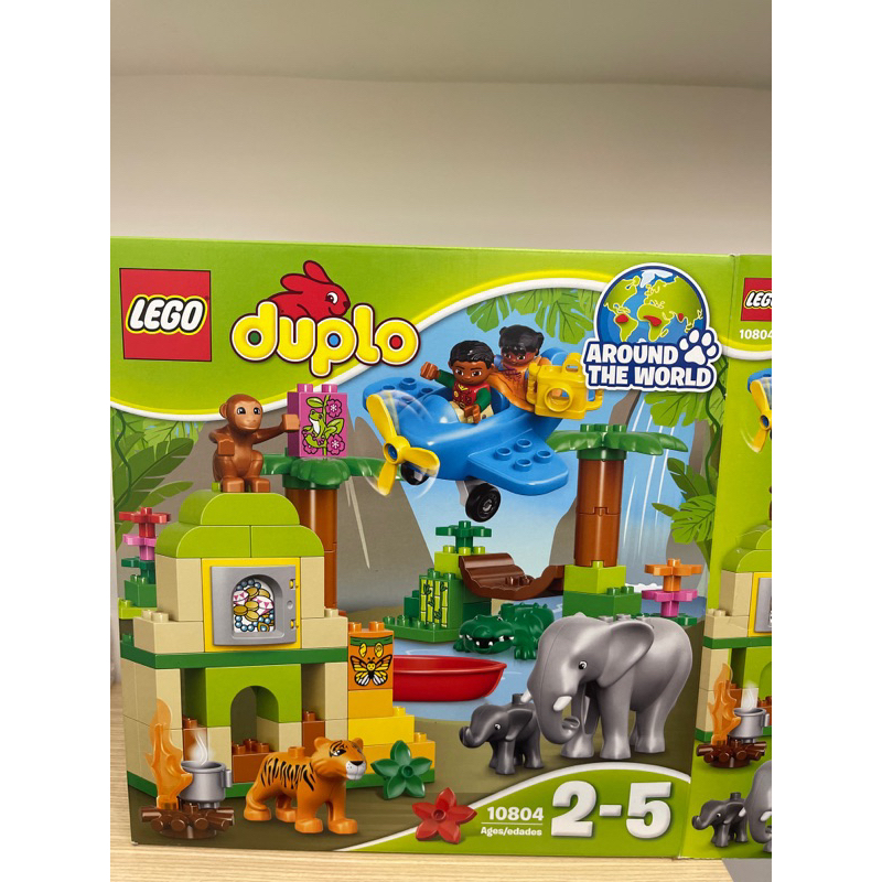 二手 正版 LEGO 樂高 DUPLO 10804 叢林探險系列