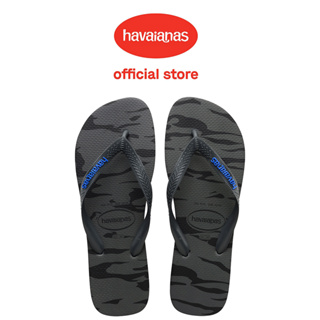 Havaianas 哈瓦仕 拖鞋 男女鞋 夾腳拖 迷彩 灰黑 Top Camouflage 4147949-0074U