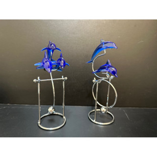 日本帶回 桌上療癒小物 鐘擺海豚 （出清品）單個售價299