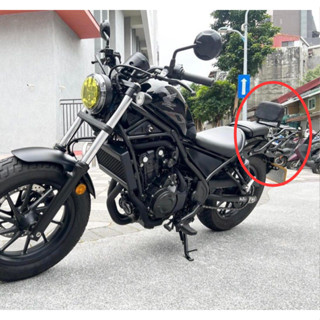 叛軍1100後扶手 適用於 本田 叛軍1100改裝尾翼 rebel500S 機車改裝品 Rebel 1100T後貨架 現