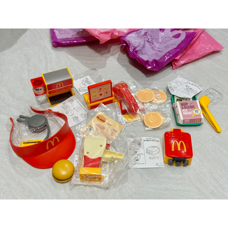 日本麥當勞兒童餐家家酒玩具