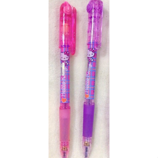 三麗鷗Hello Kitty 2B自動按壓鉛筆附削筆器/自動鉛筆/2B鉛筆