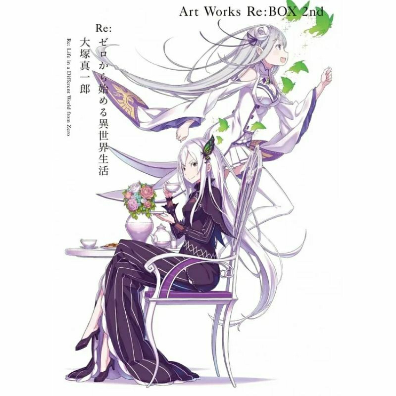 DSC☆全新 現貨 日版 Re:從零開始的異世界生活 大塚真一郎 Art Works Re: Box 2nd 畫集 畫冊