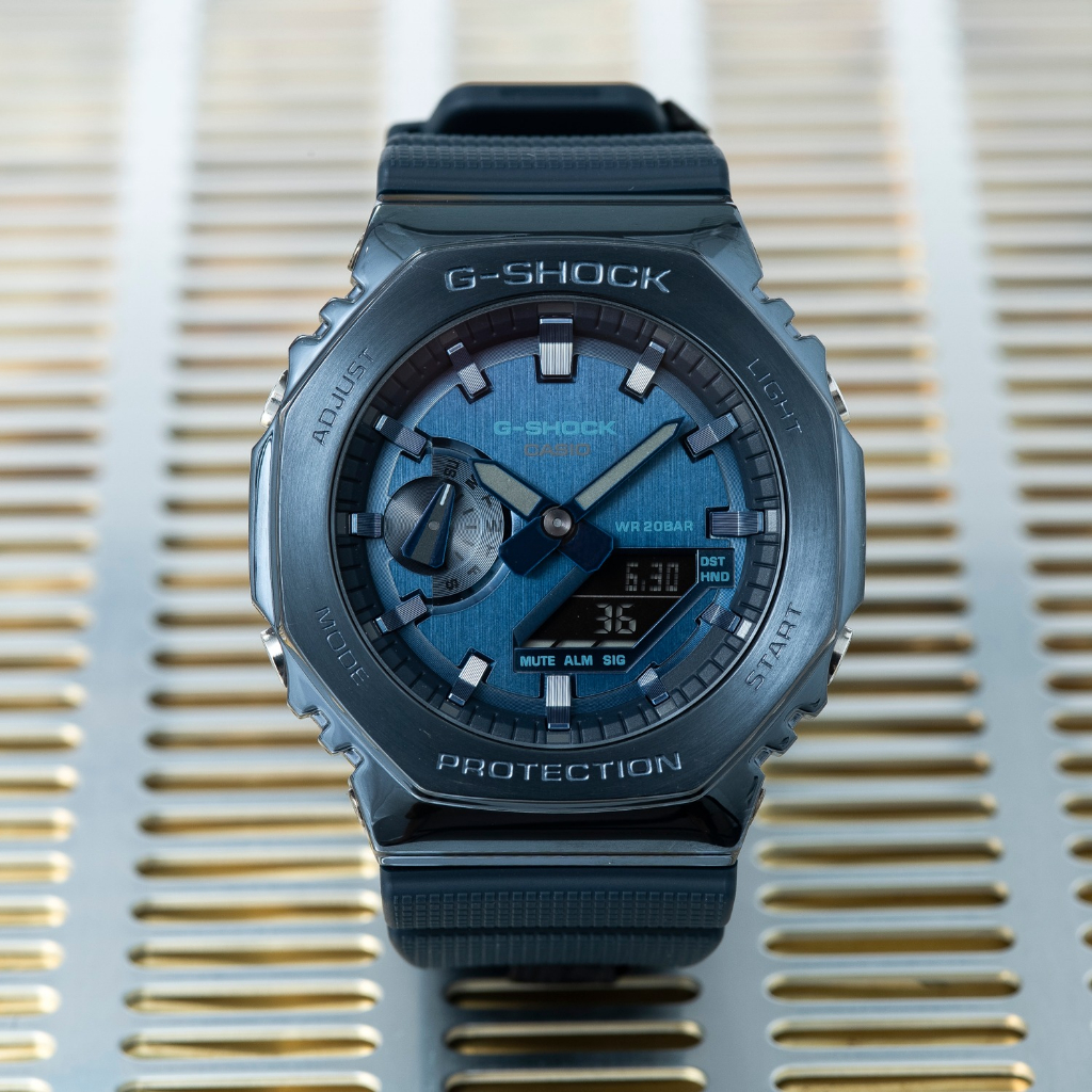 CASIO 卡西歐 GM-2100N-2A  藍 農家橡樹 gm Ga-2100 台灣公司貨