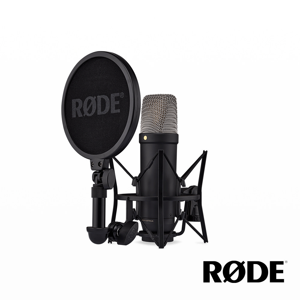 【官方授權經銷】RODE NT1 5Gen USB/XLR 兩用電容麥克風 公司貨保固 黑/銀 視聽影訊