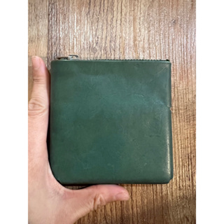 （二手免運）Hank Max 0.5 Wallet 雙面感應 零錢短夾 綠色