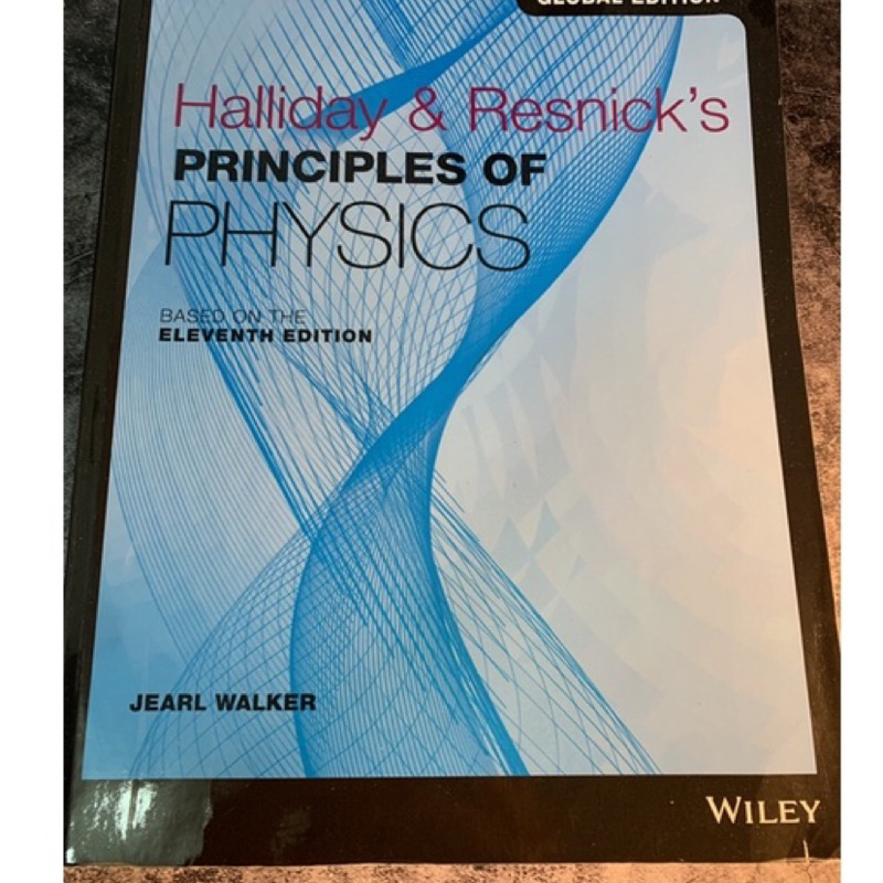 Halliday and Resnick's Principles of Physics 11E 二手 物理學
