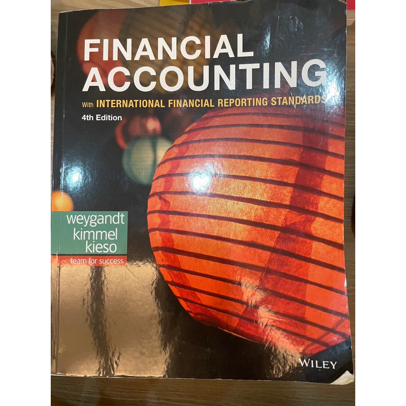 （二手）Financial Accounting 4/e 財務會計 初級會計Weygant Kimmel kieso