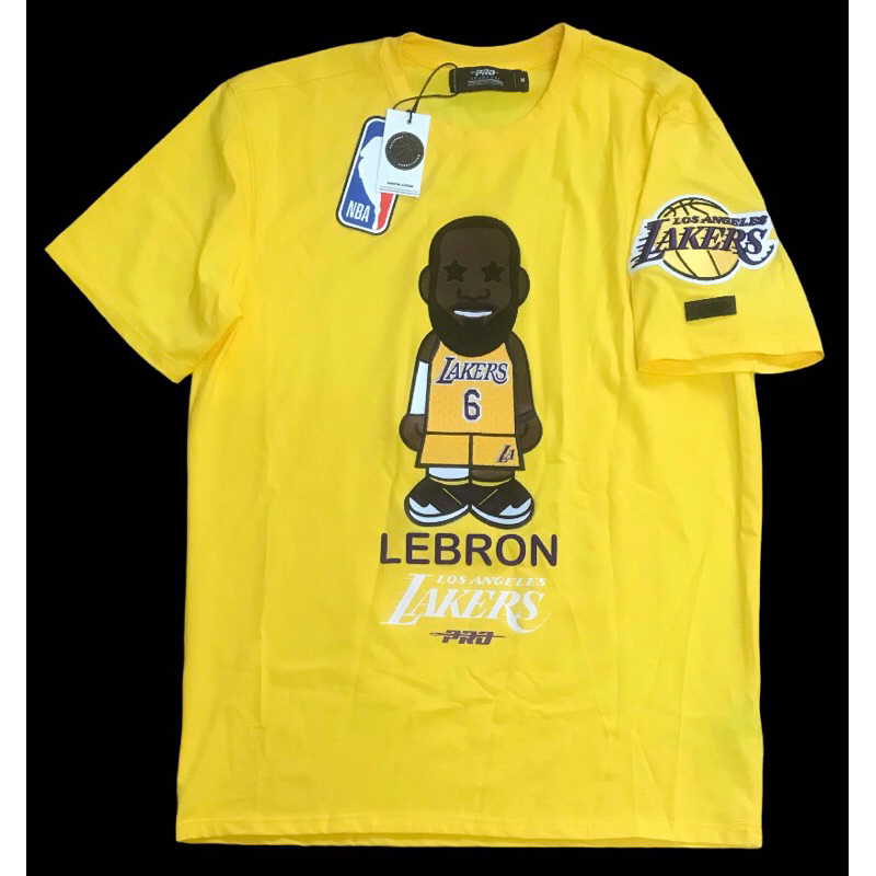 全新Pro Standard NBA 湖人隊 LeBron James T恤 M號