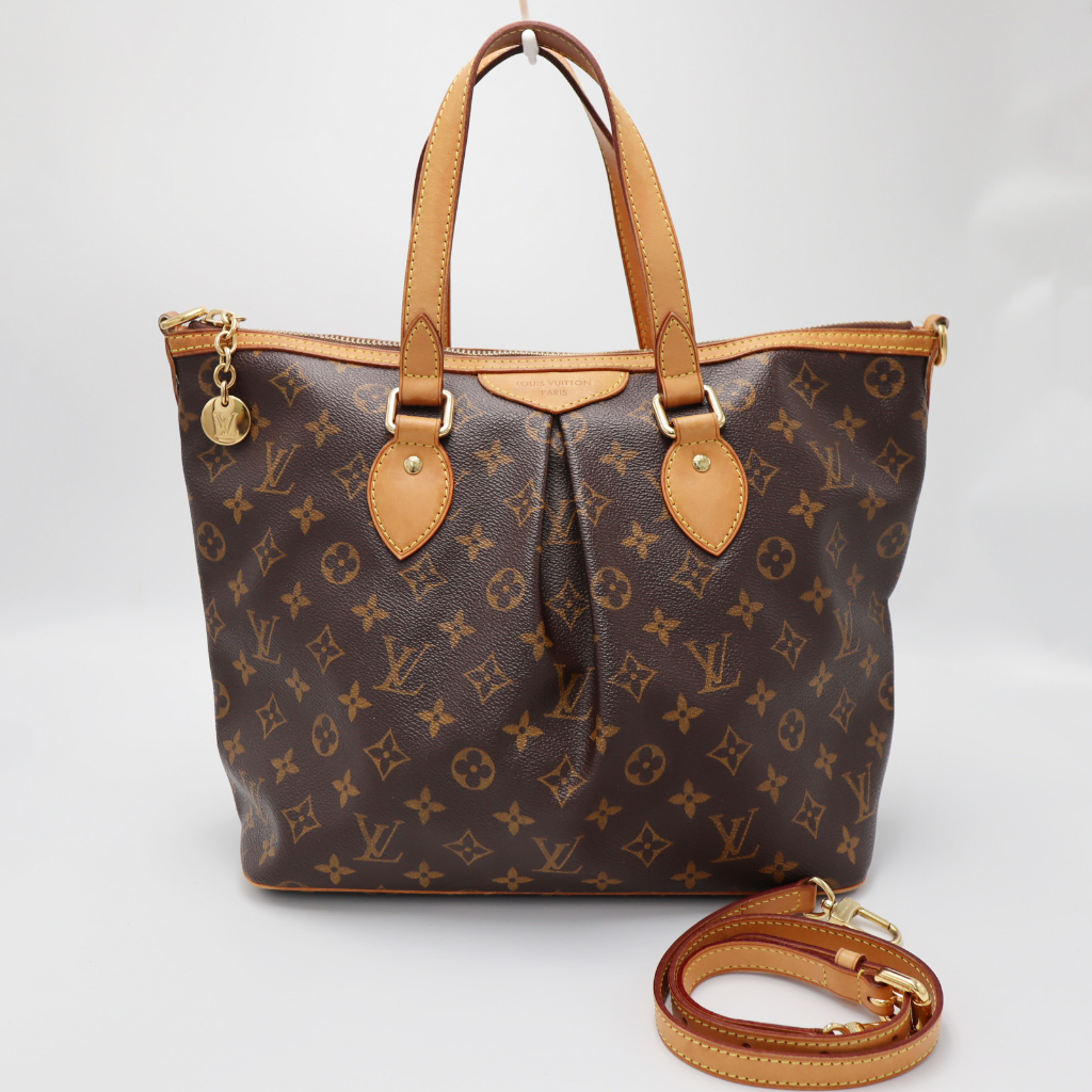 LOUIS VUITTON Palermo PM 2Way Hand Shoulder Bag Monogram M40145 56200172200  h