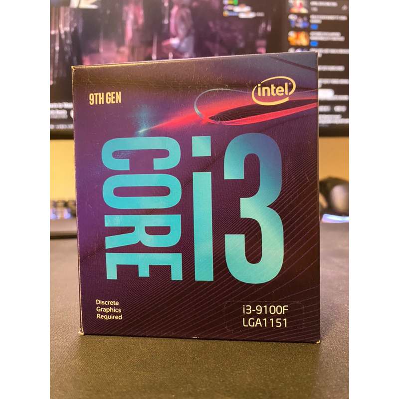 Intel英特爾i3-9100f
